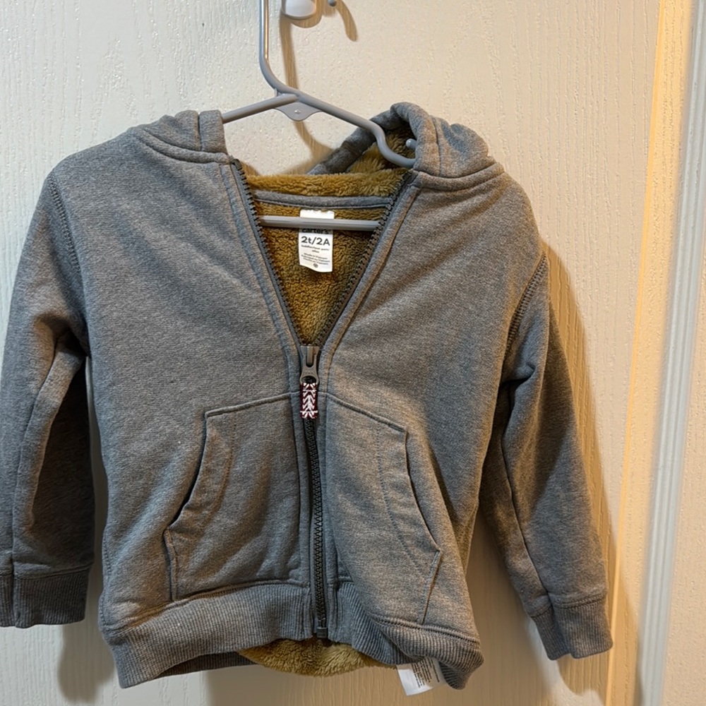 Gray Kids Hoodie